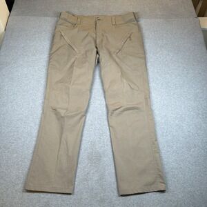 511 Tactical Capital Pants Mens 38x34(31) Brown Flex-Tec Canvas Slim Fit Pockets